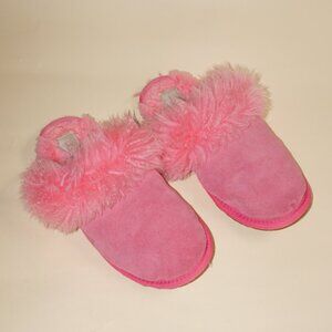 "Ugg Australia" Pink Scuffette Sis Mule Slipper - Size 9